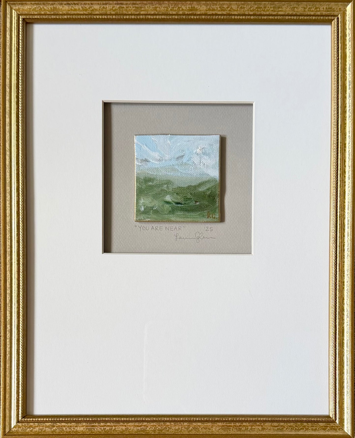You Are Near 11x14 (framed)