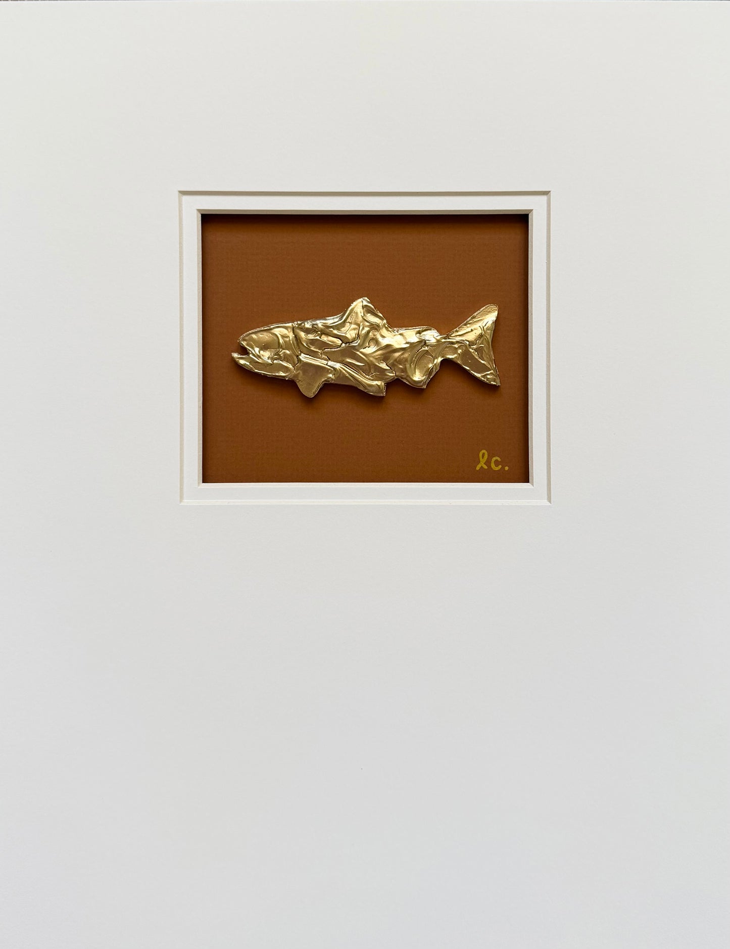 Intaglio Collection Trout 11x14 (unframed)