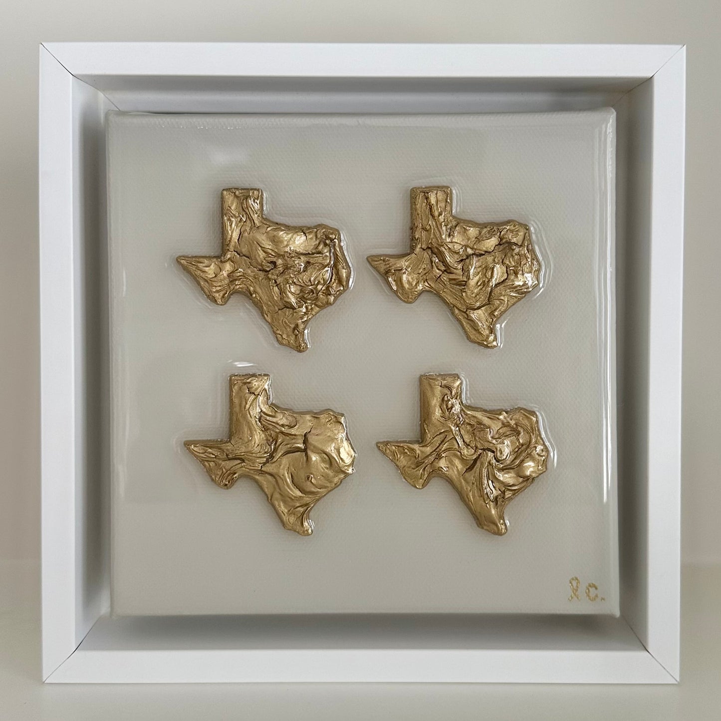 Textured Texases 6x6 (framed)