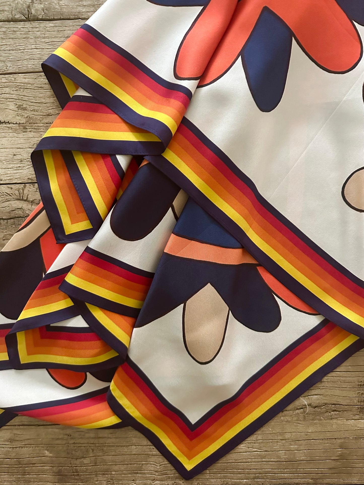 Round Top Wildflowers Scarf (Astros Throwback)