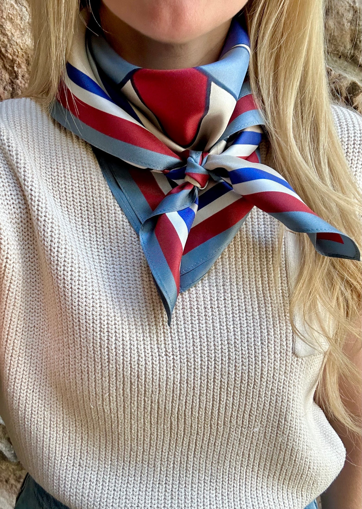 Round Top Wildflowers Scarf (USA Vintage Wash)