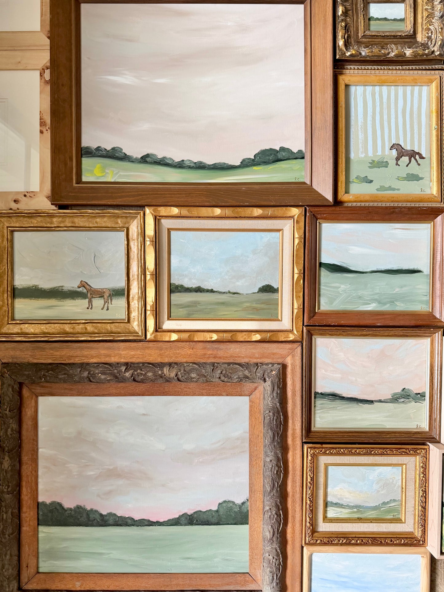 “Be Strong and Courageous” Horse