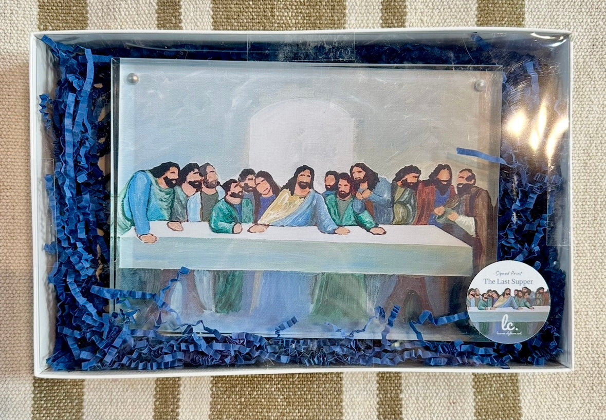 “Last Supper” Acrylic Block 5x7