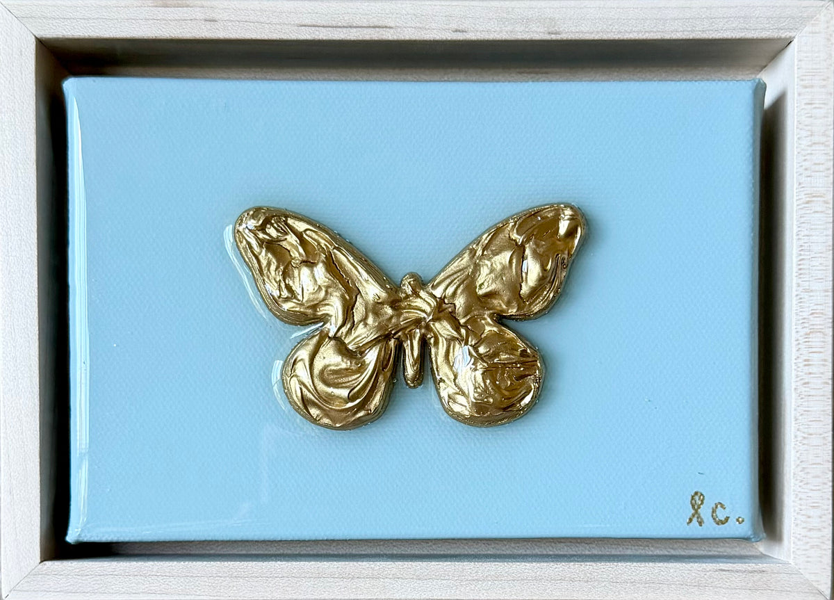 Textured Butterfly 4x6 (framed)