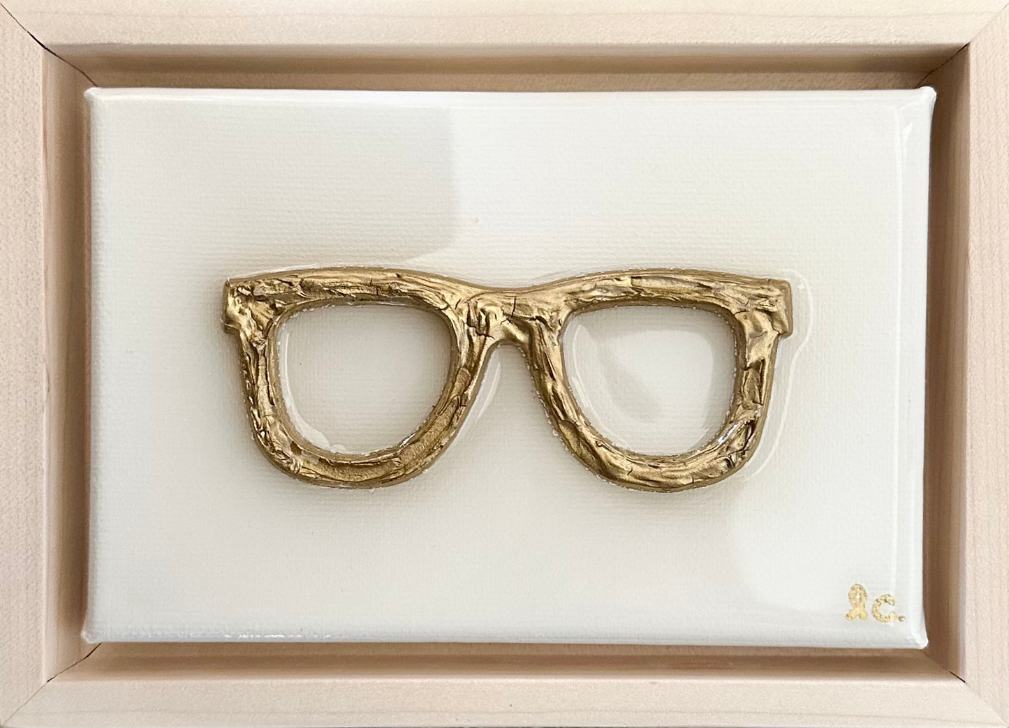 Textured Glasses 4x6 (framed)