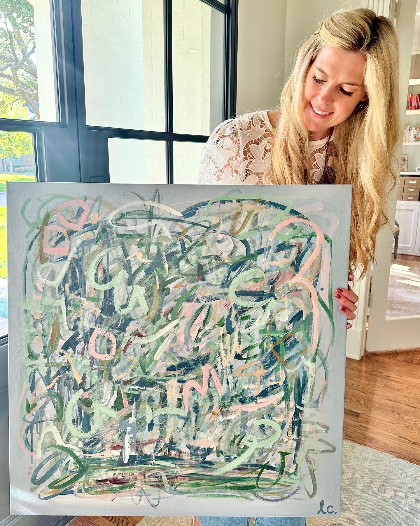NEW “New Mercies Every Morning” 30x30 (unframed)