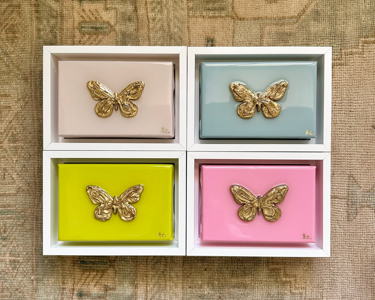 Textured Butterfly 4x6 (framed)
