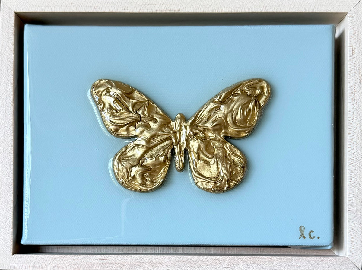 Textured Butterfly 5x7 (framed)