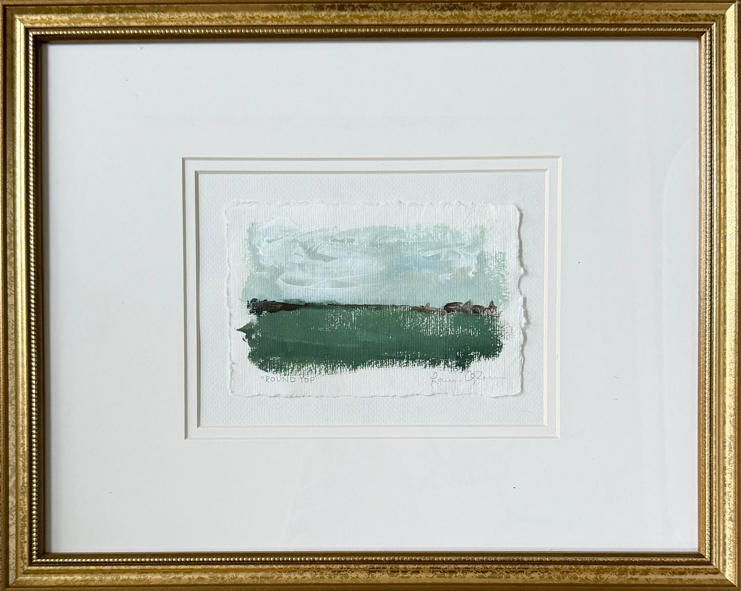 “Round Top” 11x14 (framed)