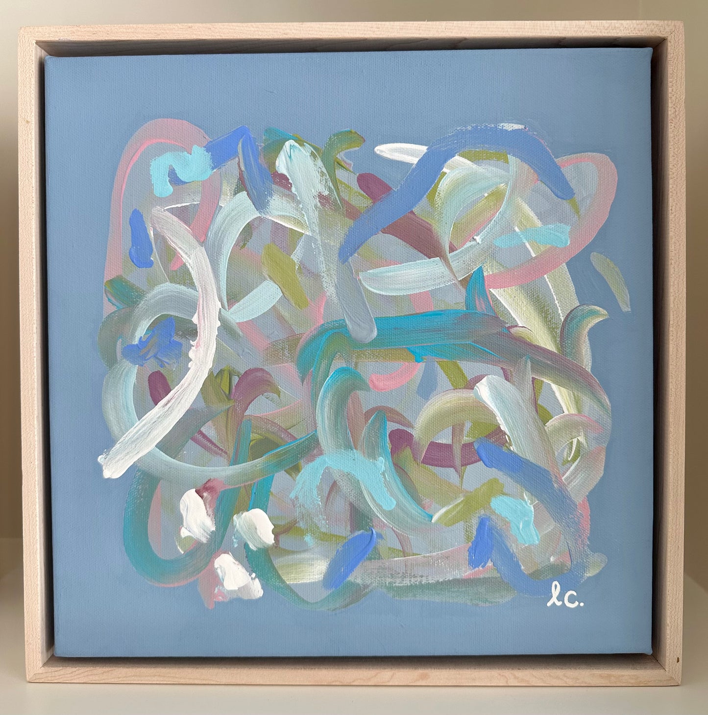 Tabernacle “Eagles Wings” 12x12 (framed)