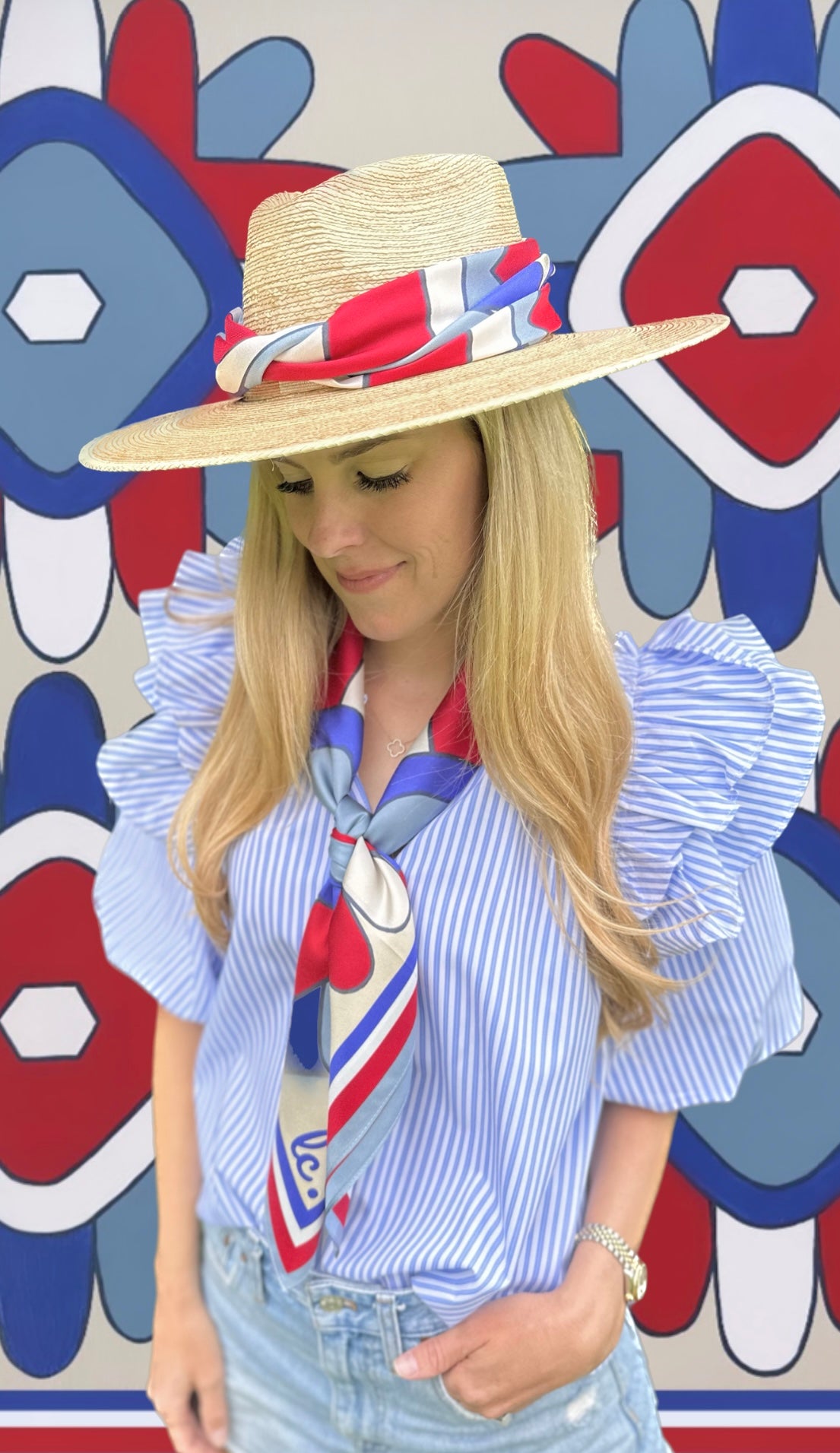Round Top Wildflowers Scarf (USA)