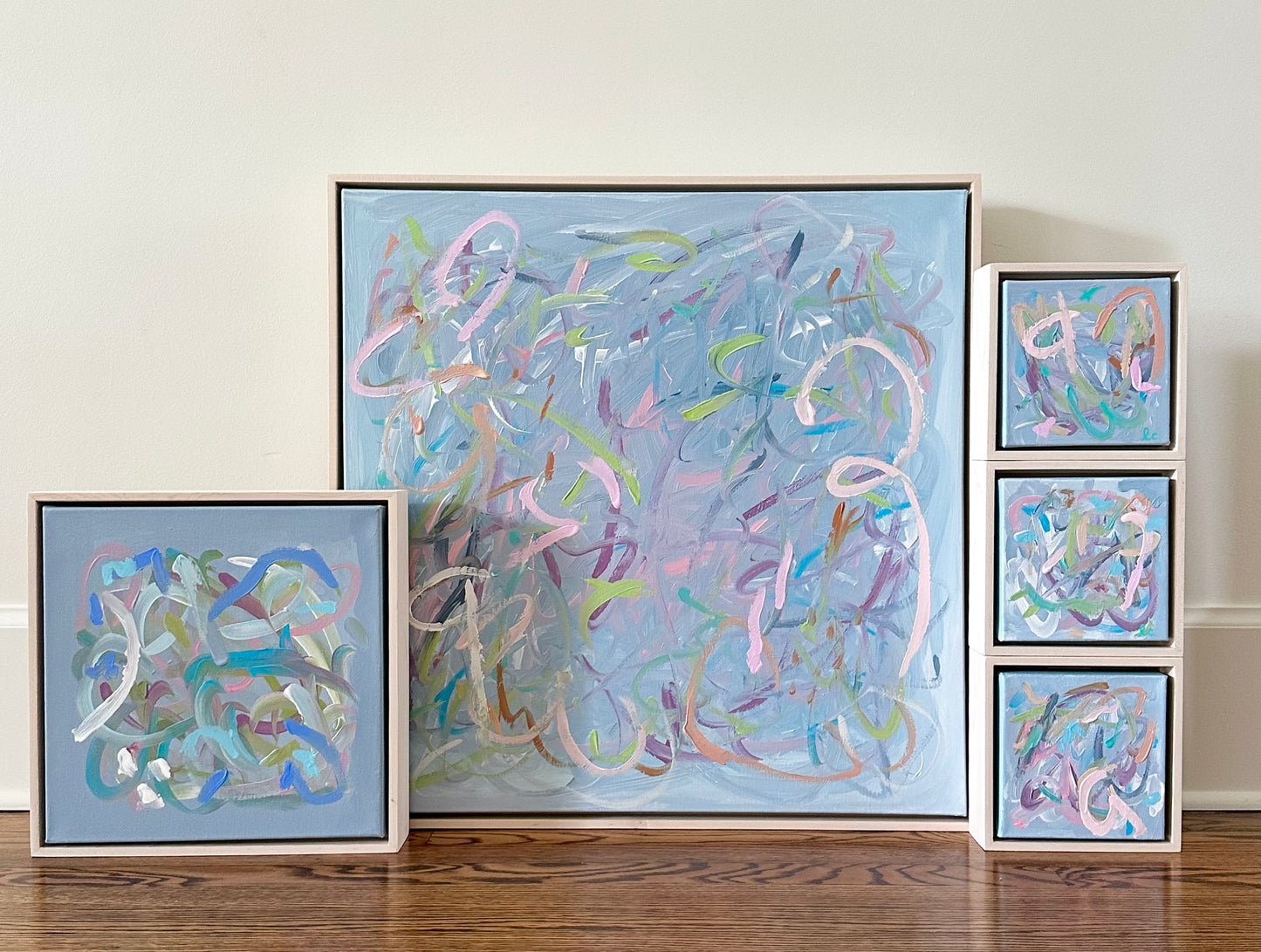 Tabernacle “Eagles Wings” 24x24 (gold frame)