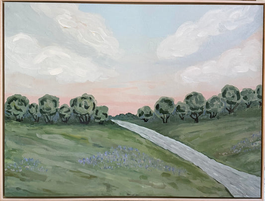 CUSTOM ORDER 2nd Payment: Beside Still Waters (framed)