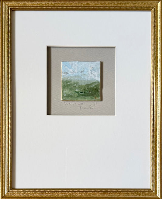 You Are Near 11x14 (framed)
