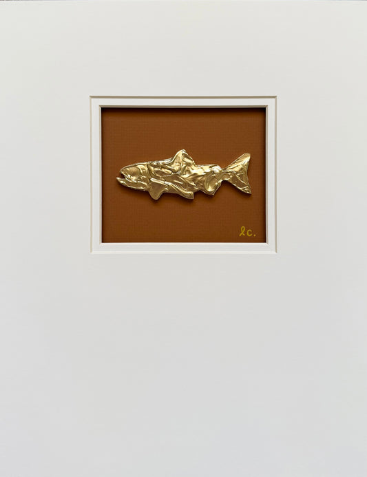 Intaglio Collection Trout 11x14 (unframed)
