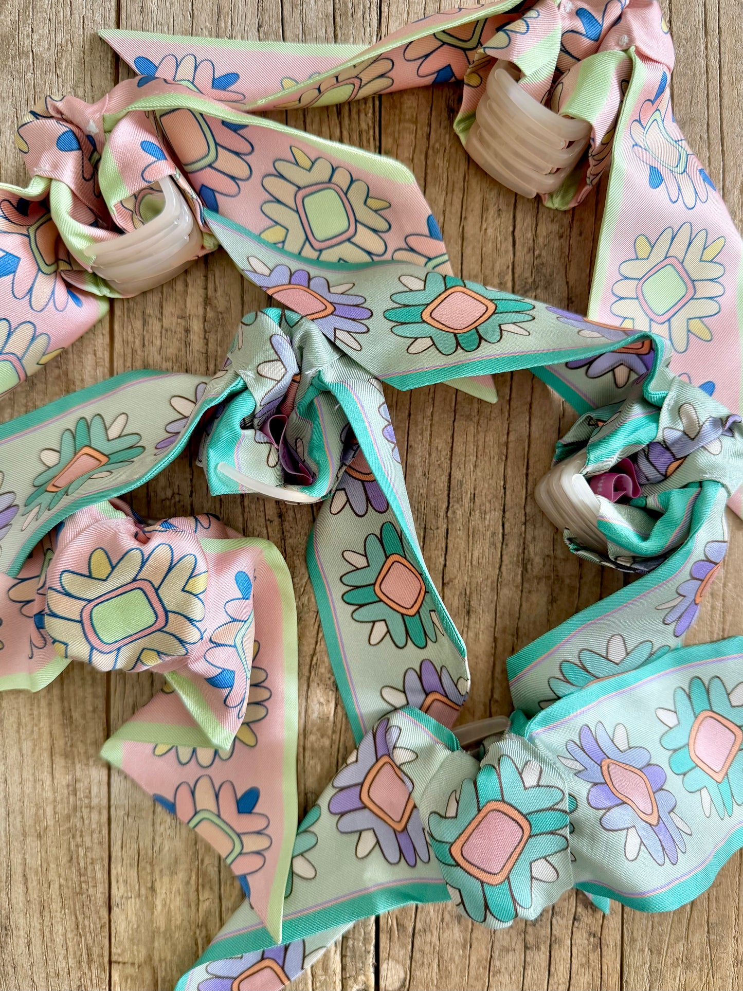 Wildflower Hair Clip (Green)