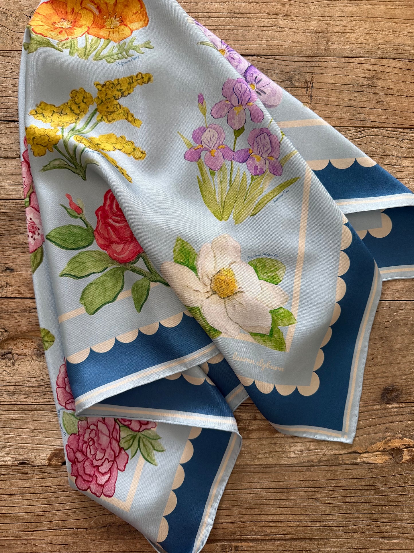 American Blooms Scarf
