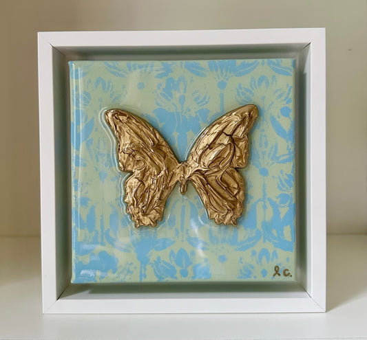 Textured Butterfly Vol. II 6x6 (framed)