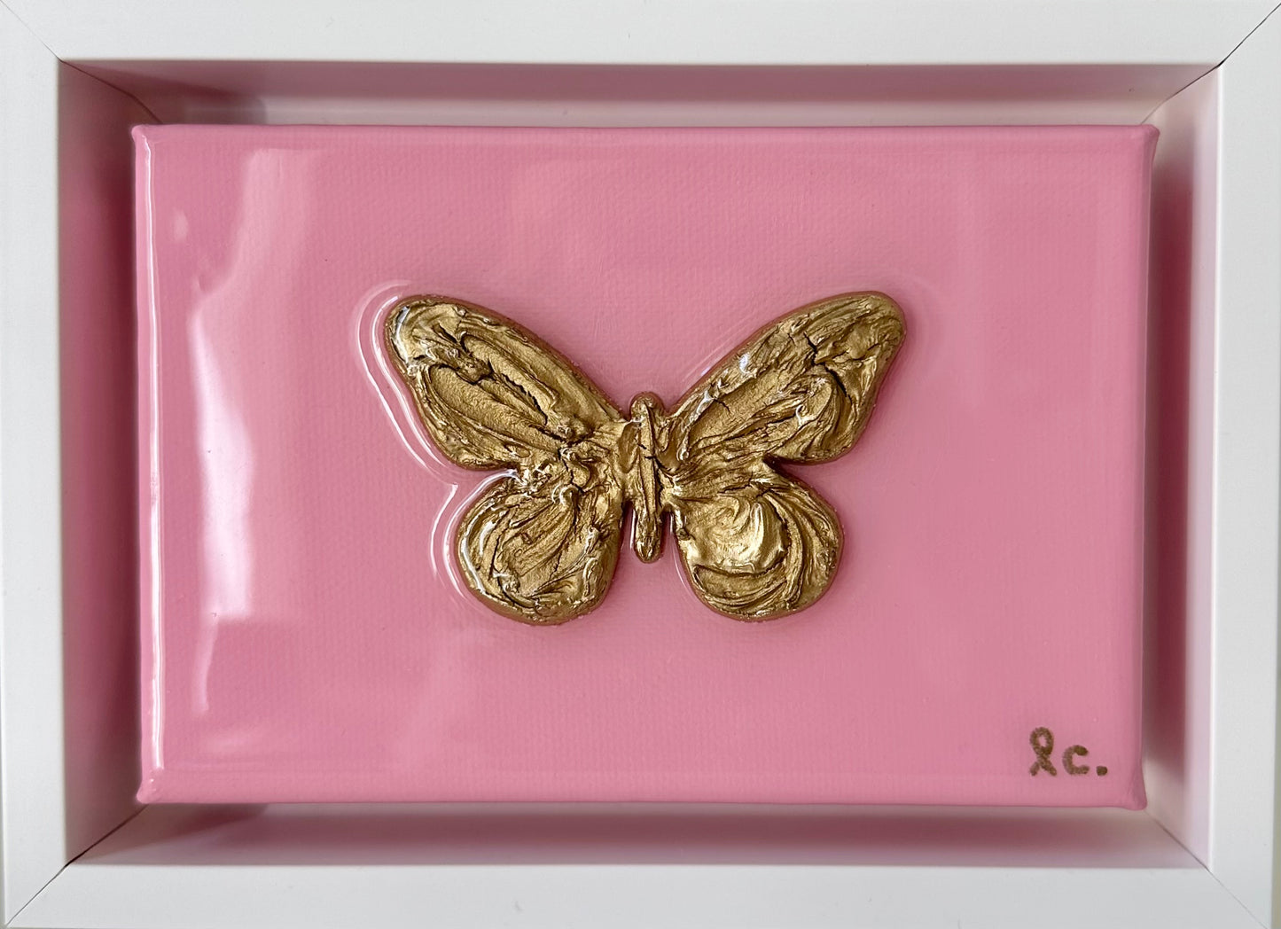 Textured Butterfly 4x6 (framed)