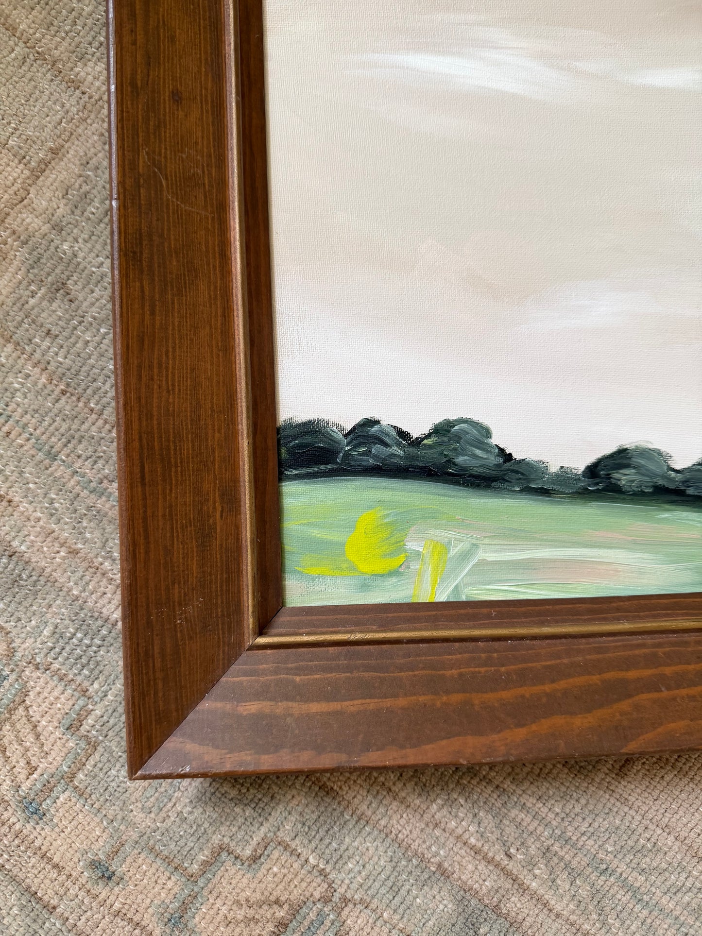 Green Pastures 24x20 (framed)