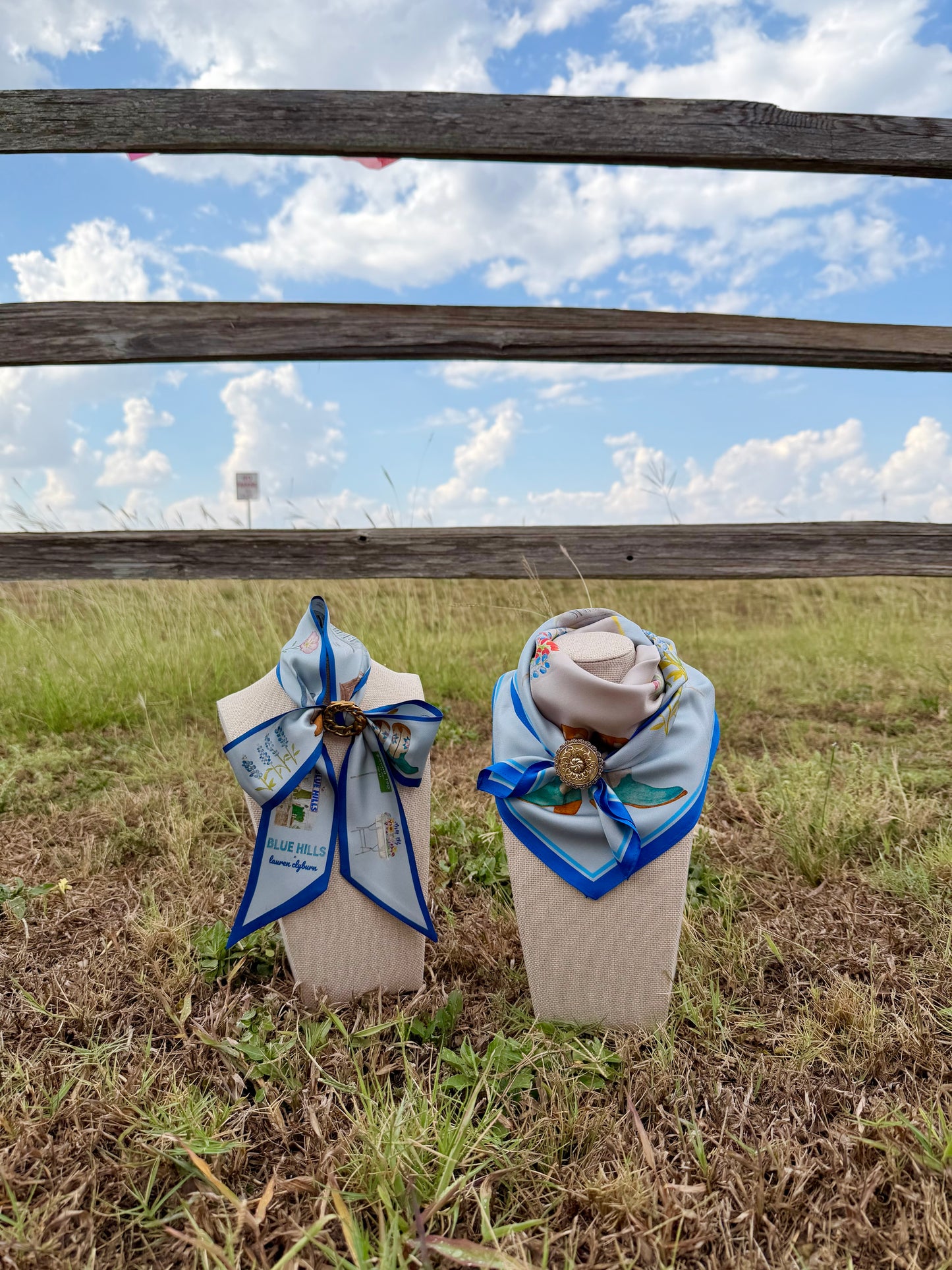 BLUE HILLS x LAUREN CLYBURN Limited Edition Scarf