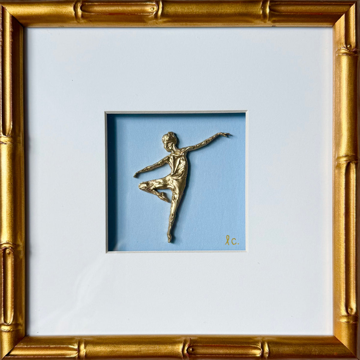 Intaglio Collection Jazz Dancer 10x10 (Framed)