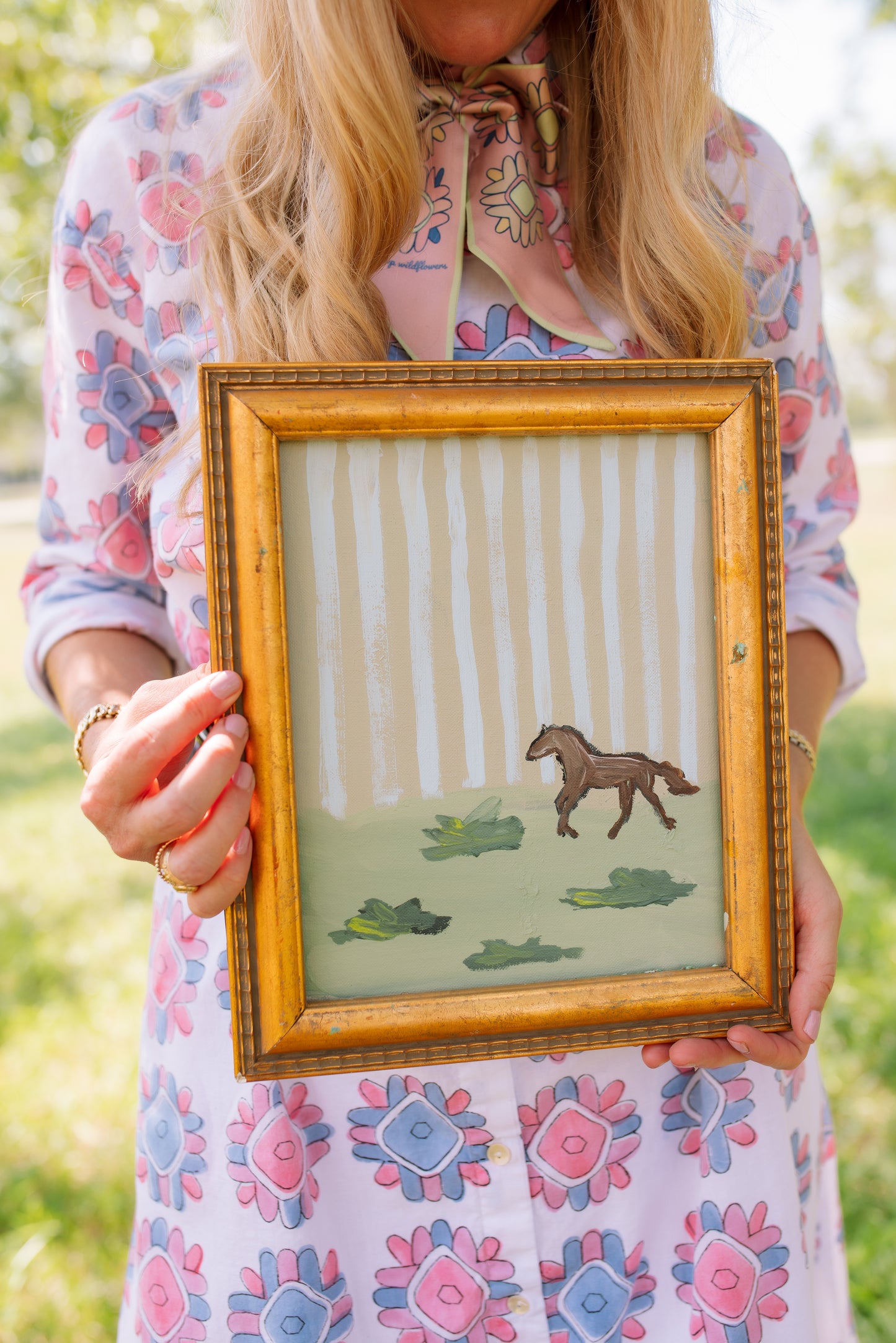 “Be Strong and Courageous” Horse