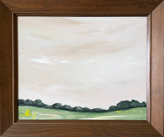 Green Pastures 24x20 (framed)