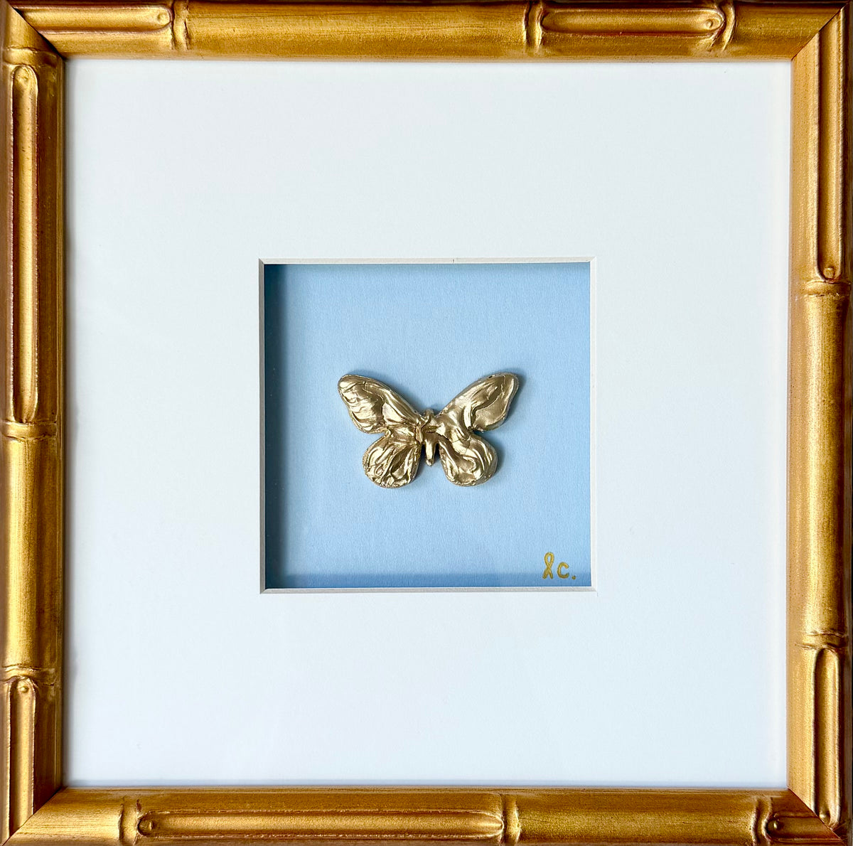 Intaglio Collection Butterfly 10x10 (Framed)