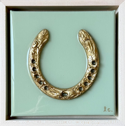 Textured Horseshoe 6x6 (framed)