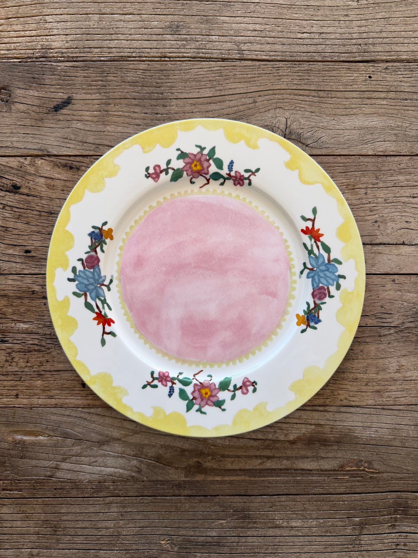 “Dinner in the Hayfield” Dinner Plates (Set of 4)