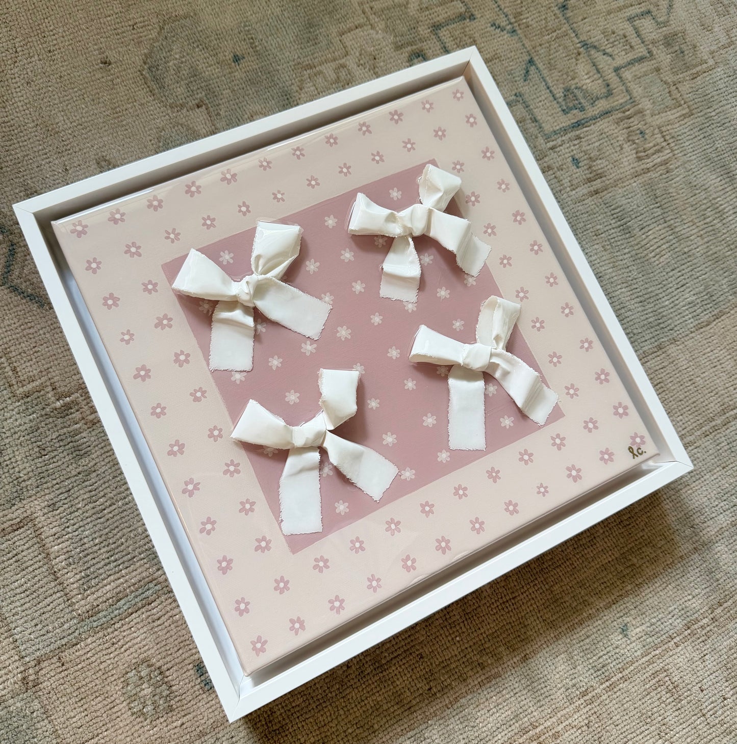 Blessing Bow 13x13 (framed)