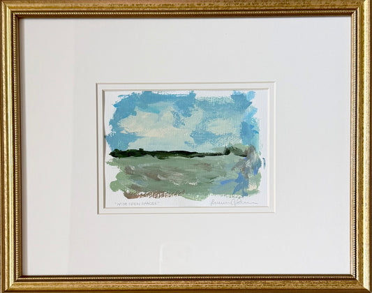 “Wide Open Spaces” 11x14 (framed)