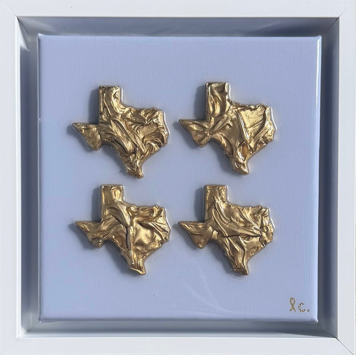 Textured Texases 6x6 (framed)