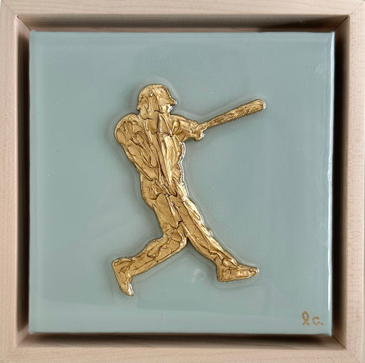 Textured Athlete 6x6 (framed)