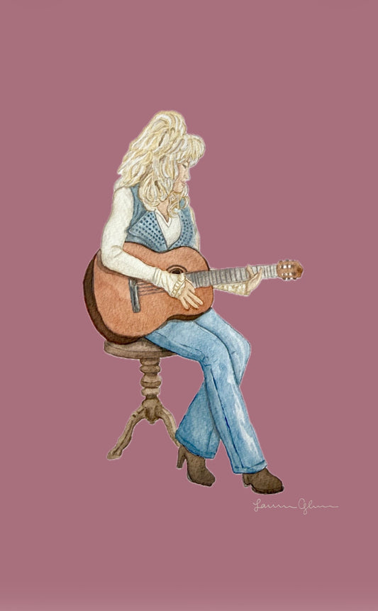 “Dolly Parton” signed print 5x7