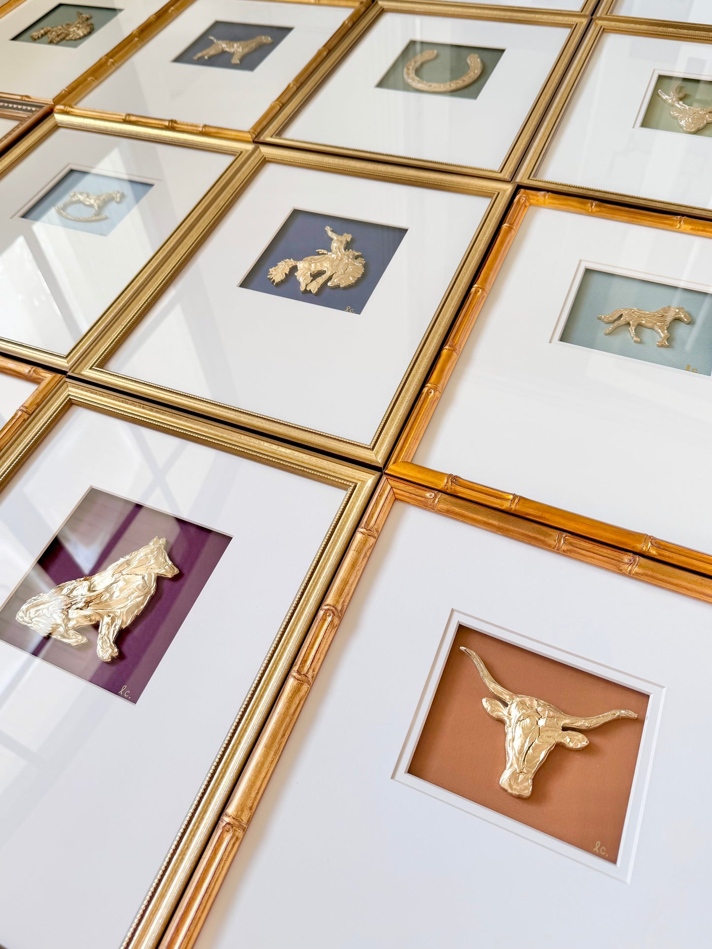Custom Intaglio (Matted, Framed)