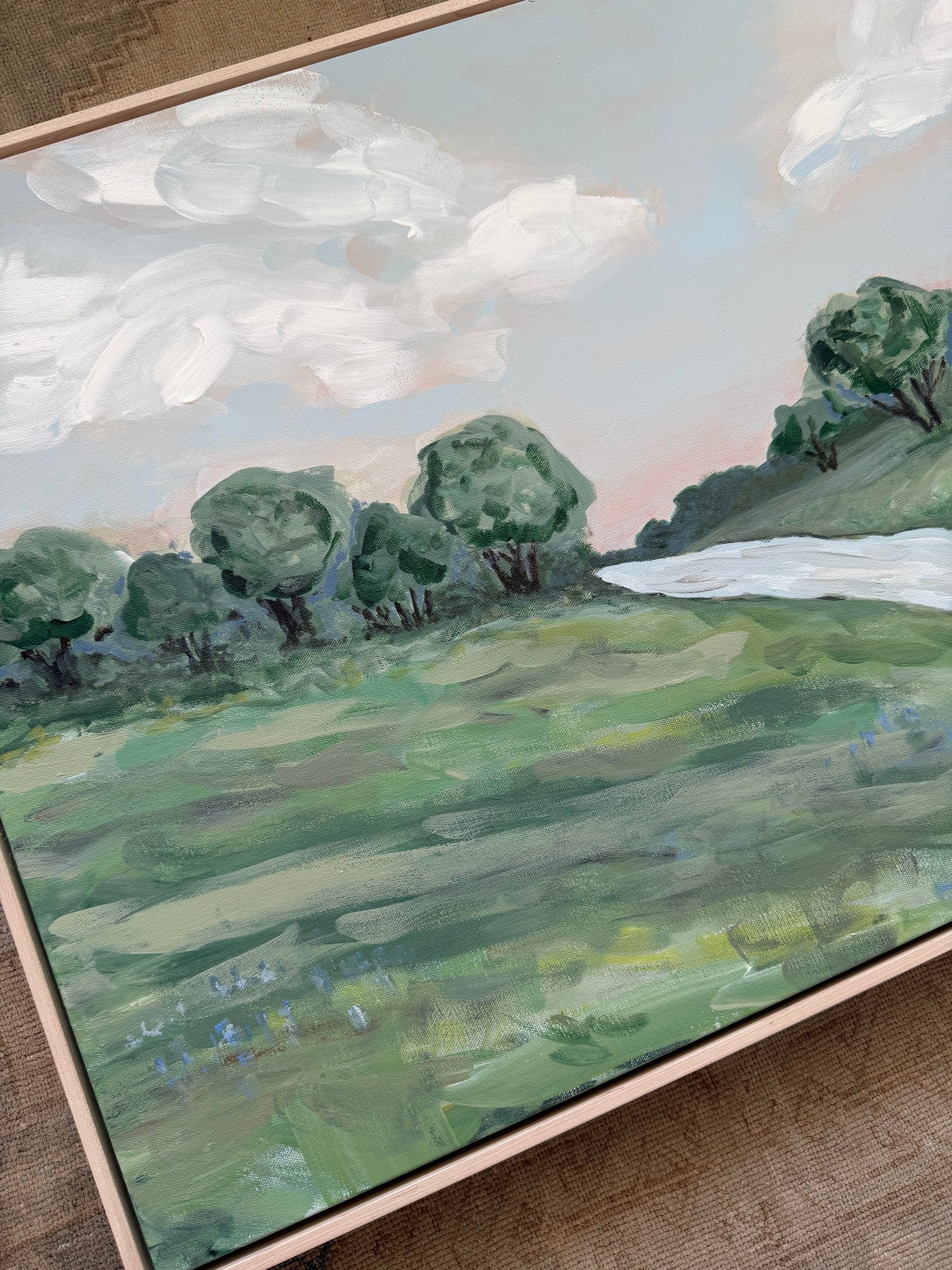 Beside Still Waters 25x37 (framed)