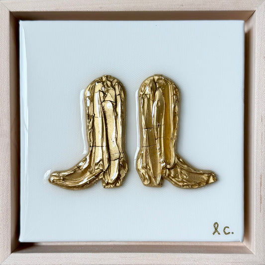 Gameday Collection Textured Boots 6x6 (framed)