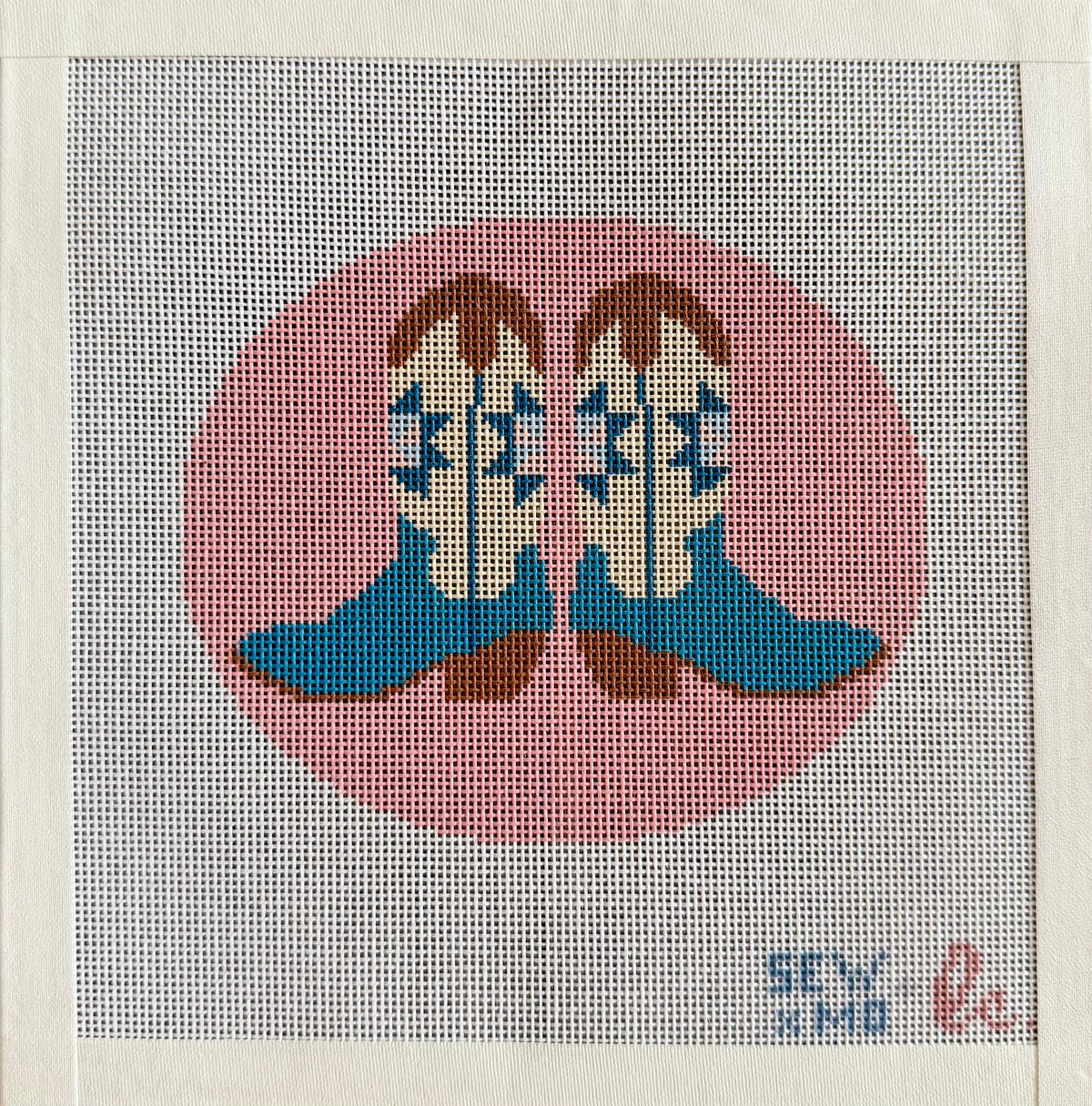 Boots Needlepoint Canvas