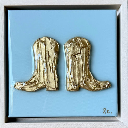 Textured Boots 6x6 (framed)