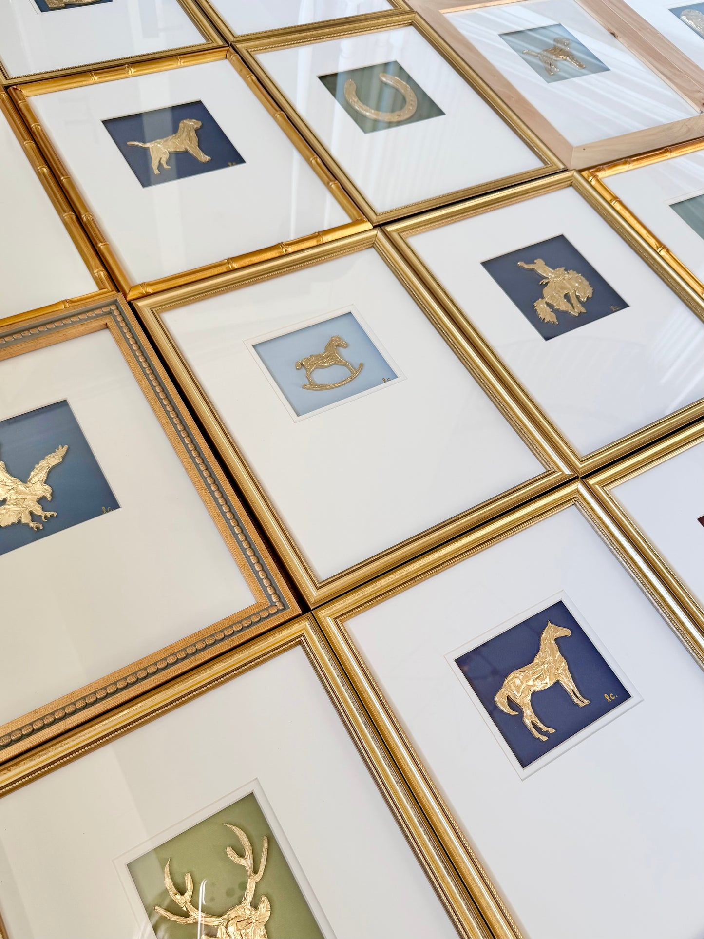 Custom Intaglio (Matted, Framed)