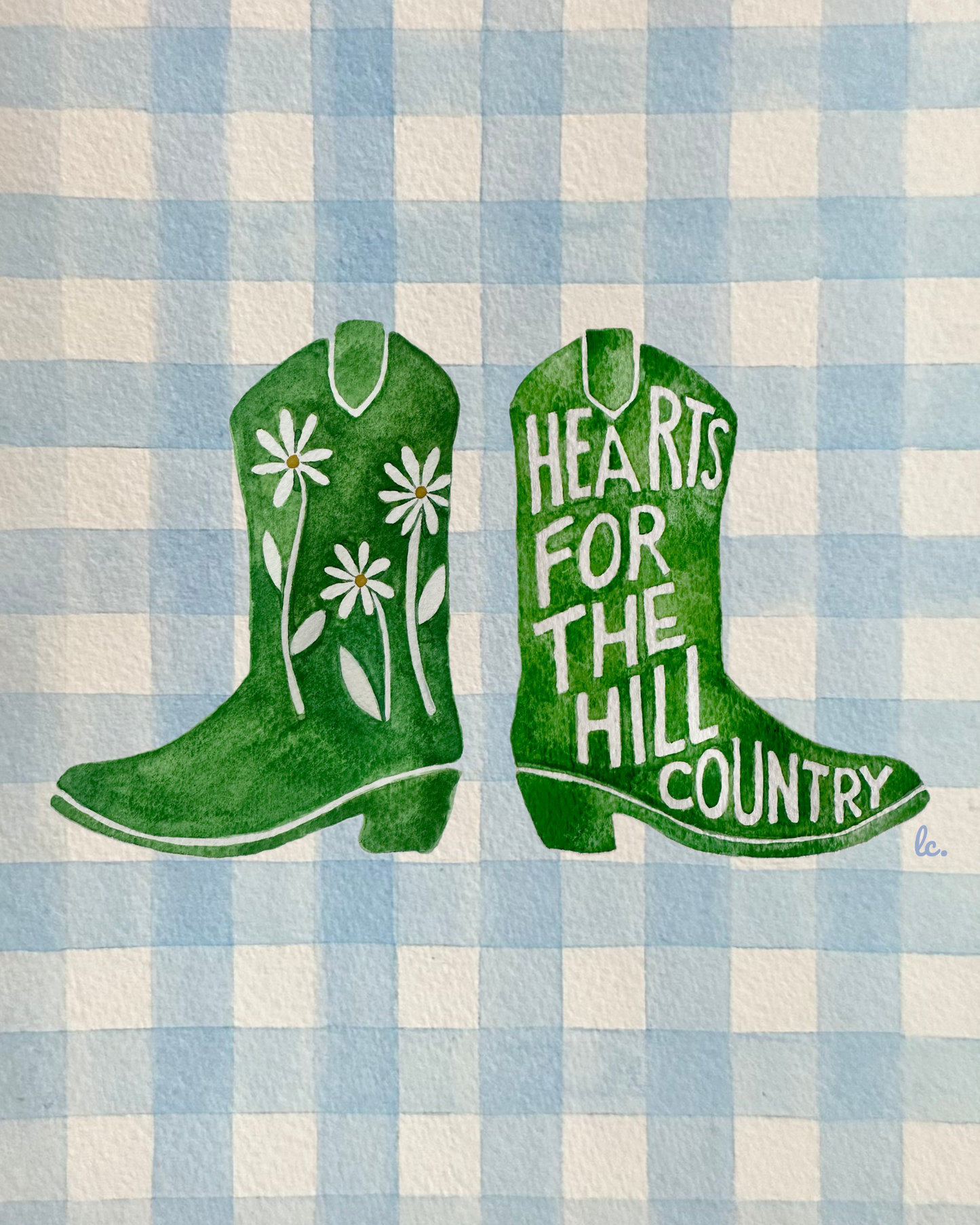 “Heart for the Hills” signed print 5x7