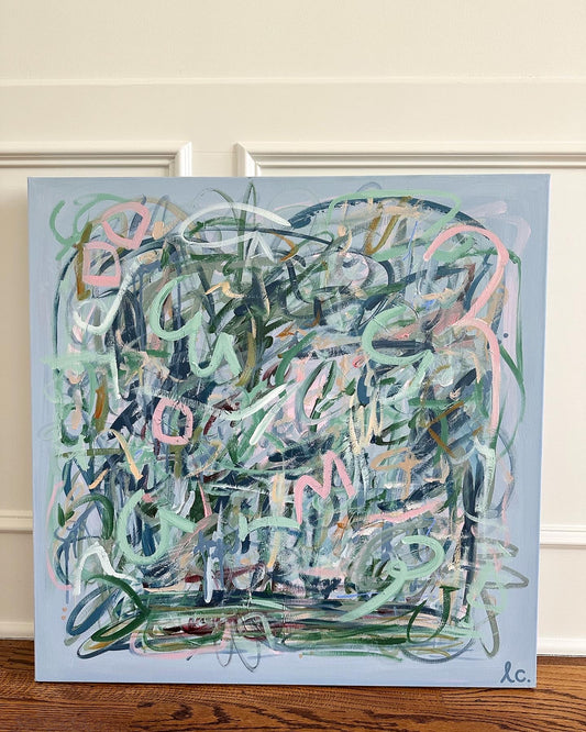 NEW “New Mercies Every Morning” 30x30 (unframed)