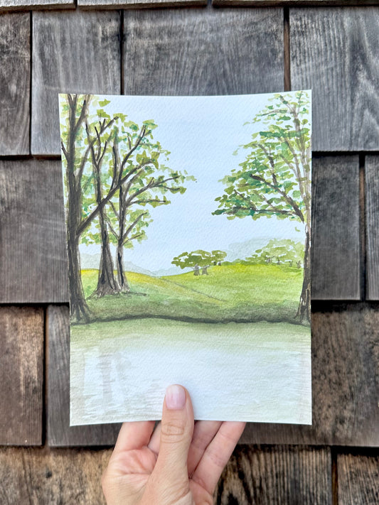 “Praying for Camp Mystic” signed print 5x7